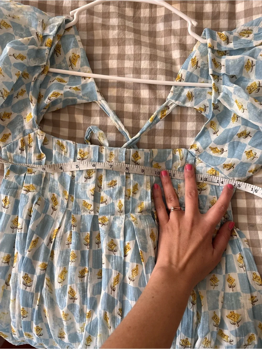 Free people | cotton, floral puff sleeve sundress